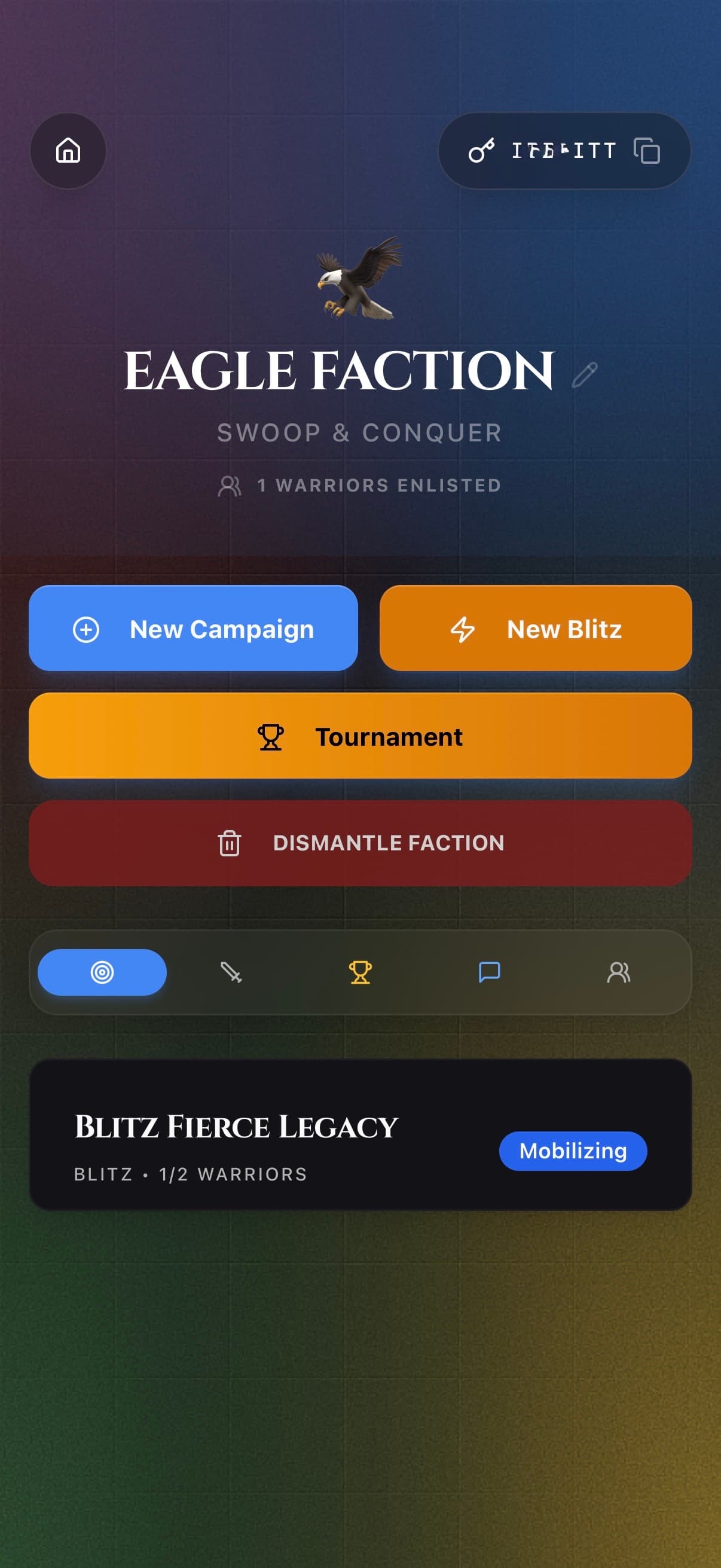 Build your faction
